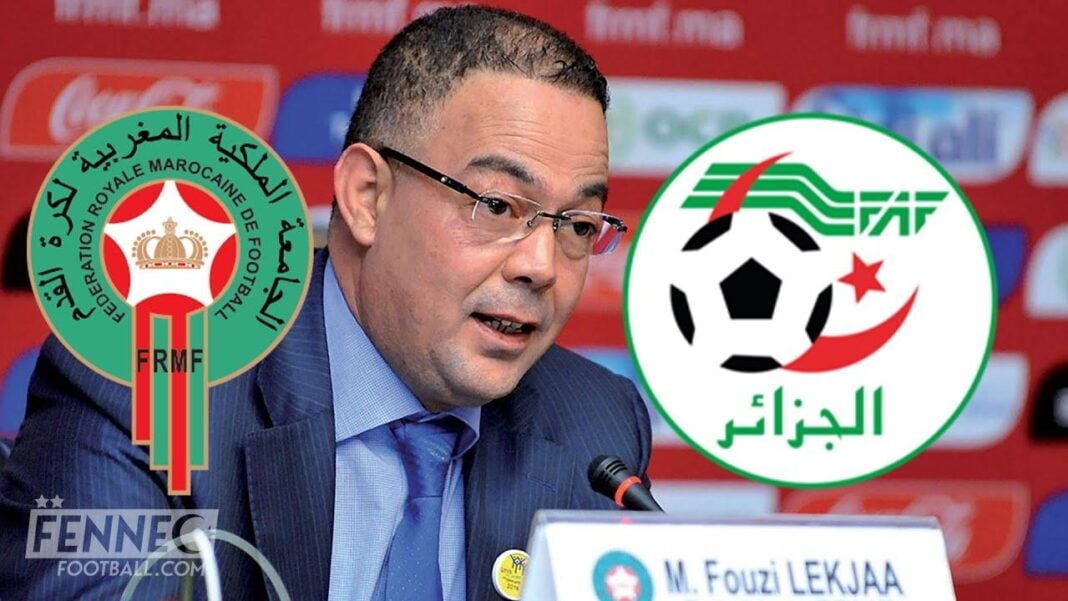 CHAN 2023 : Le Maroc interdit à des fans de supporter l’équipe d’Algérie Supporters de football marocains et algériens lors d'une conférence de presse.