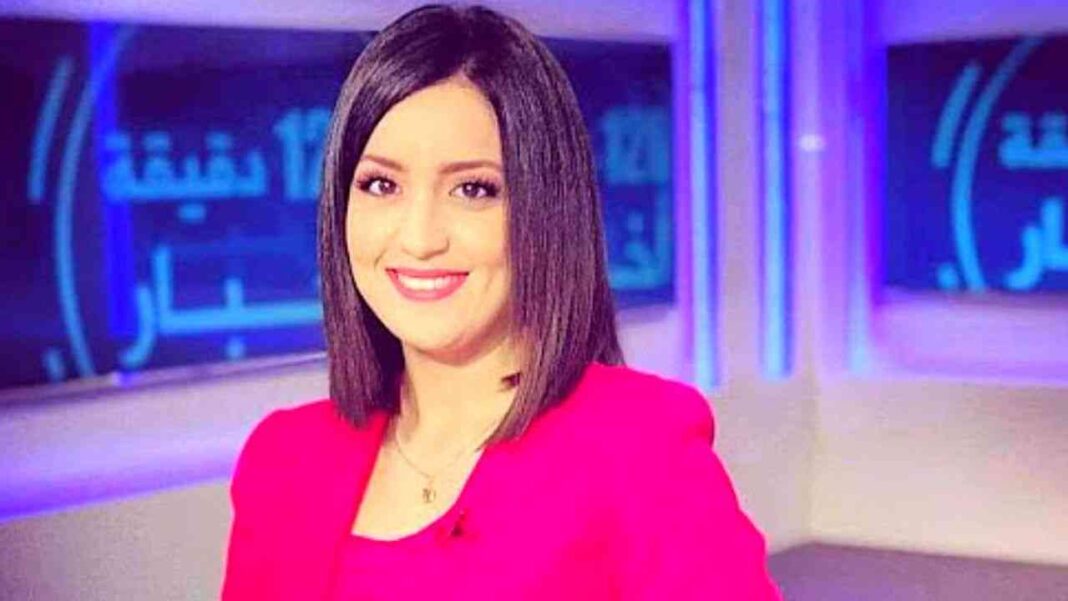 Algérie : Amina Sahraoui journaliste décédée du coronavirus était enceinte Amina Sahraoui, journaliste algérienne, dans un studio de télévision.