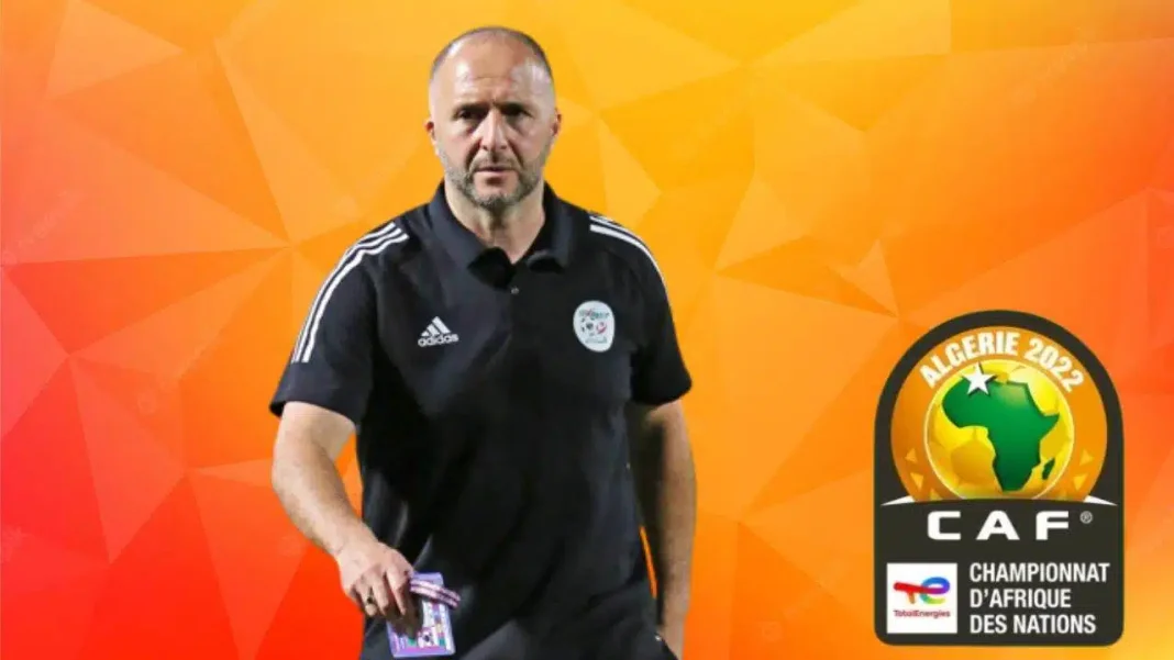 CHAN 2022 /Algérie : Belmadi honore de sa présence la cérémonie d’ouverture Belmadi, entraîneur de l'Algérie, à la cérémonie d’ouverture du CHAN 2022.