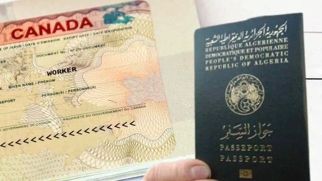 Permis de travail/Canada : Ces emplois sont fortement demandés… Permis de travail canadien et passeport algérien en main.