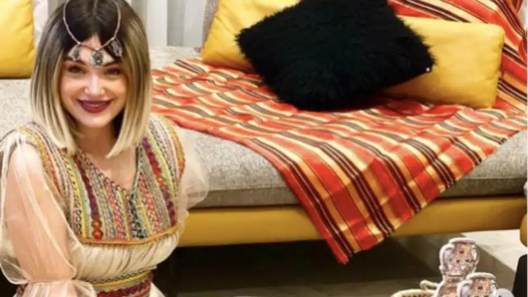 Etrange, L’Algérienne Numidia Lezoul sème le doute sur… Numidia Lezoul, actrice algérienne, lors d'une interview exclusive.