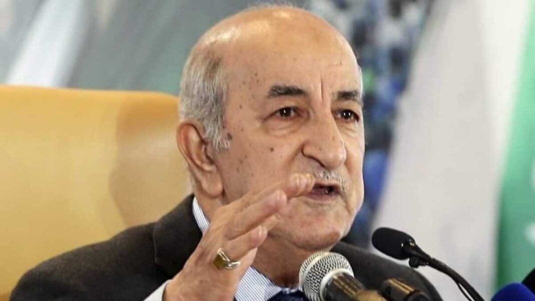 Tentatives de déstabilisation de l’Algérie: les mises en garde de Tebboune Homme politique lors d'une déclaration publique en Algérie.