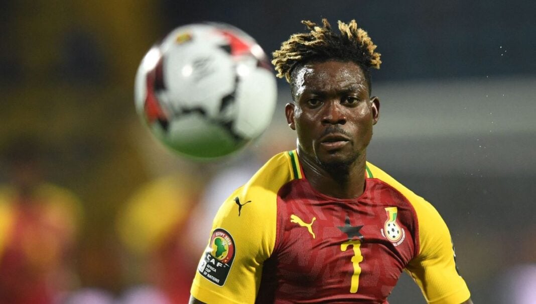 Séisme en Turquie : le footballeur Ghanéen Christian Atsu retrouvé mort dans les décombres Footballeur ghanéen Christian Atsu en action lors d'un match.