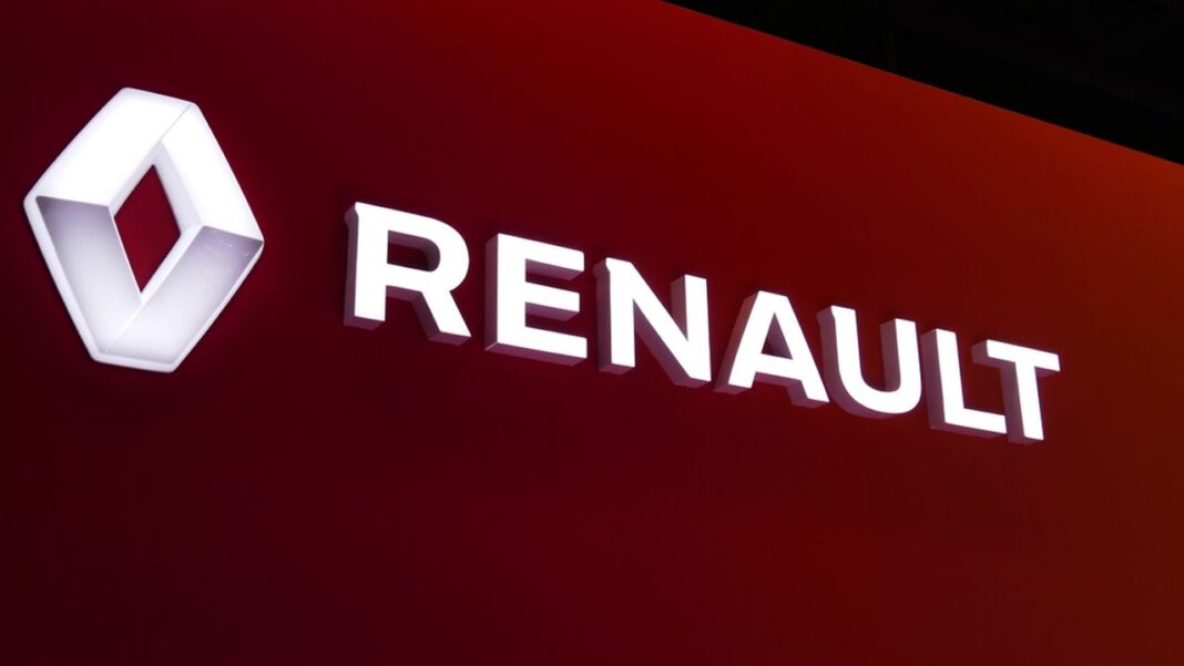 Industrie automobile : l’Algérie refuse l’agrément à Renault et exige plus d’engagement local Logo Renault sur fond rouge, symbole de la marque automobile.