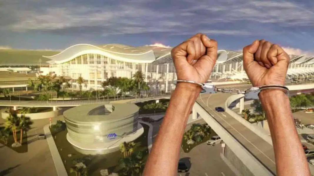 Arrestation d'une terroriste à l'aéroport d'Alger.