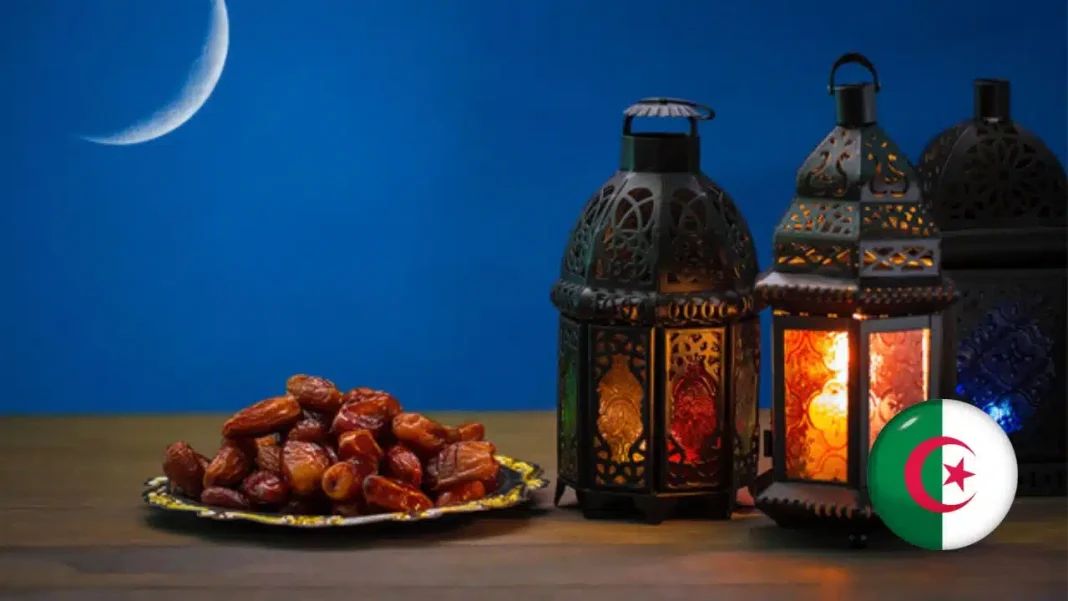 Date Ramadan 2023 /Algérie : Découvrez les calculs astronomiques concernant Chaabane Lanternes de Ramadan illuminées avec dattes sur fond de ciel nocturne.