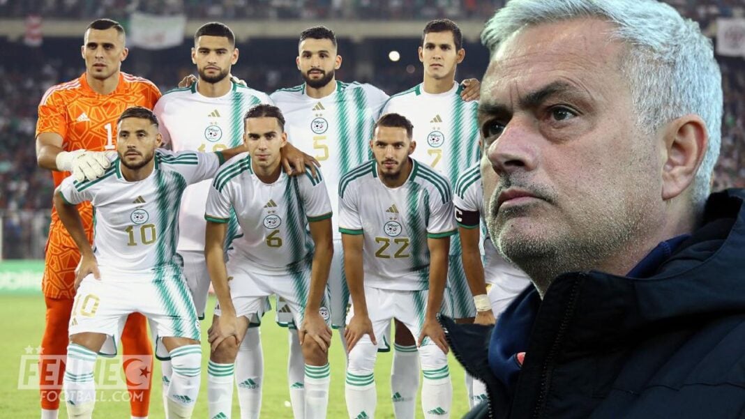José Mourinho : l’incroyable exigence des supportes de l’Equipe d’Algérie- (Vidéo) José Mourinho observe l'équipe d'Algérie avant un match important.