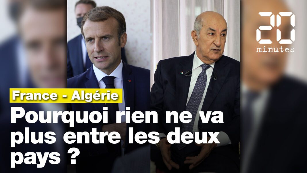 Tensions diplomatiques entre Algérie et France Discussion entre responsables algériens et français sur les tensions diplomatiques.