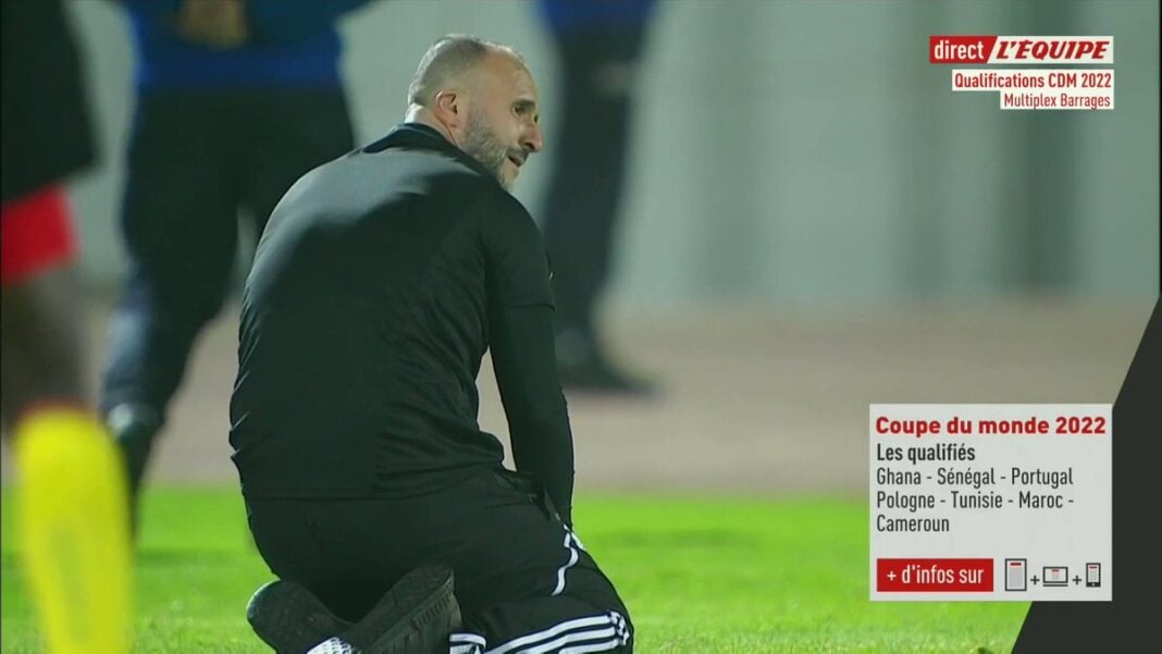 29 Mars 22-29 Mars 23. Il y a un an, le Cameroun et Gassama privaient l’Algérie de la Coupe du monde Qatar 2022 Gassama, entraîneur du Cameroun, lors d'un match de qualification.