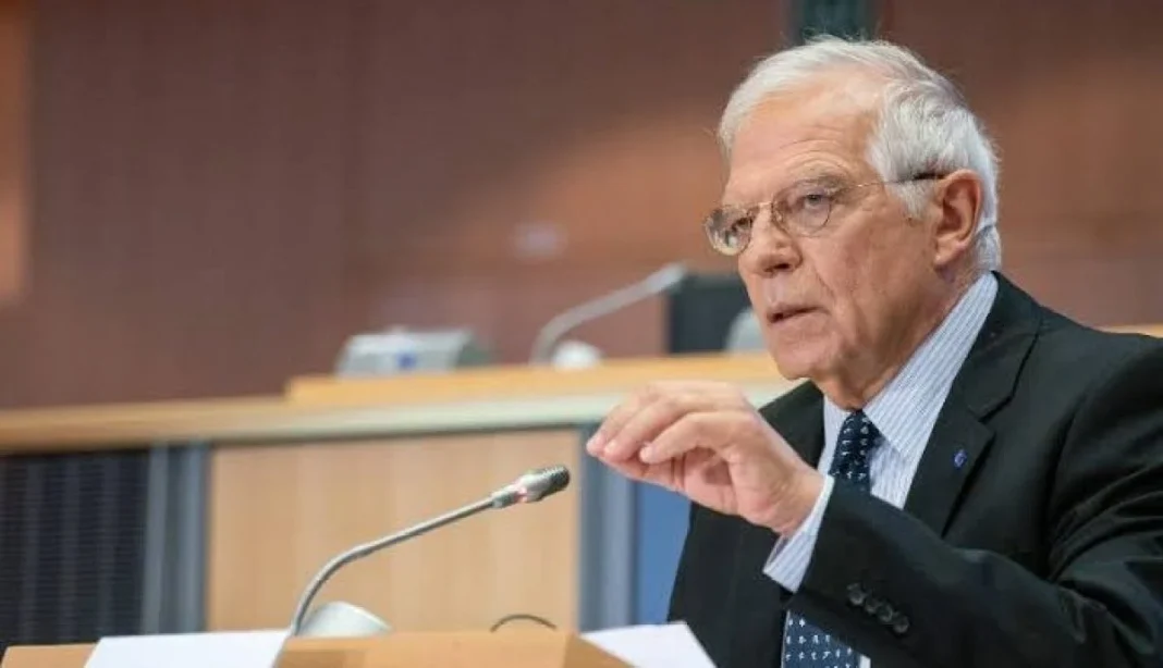 Crise Algérie-Espagne : Josep Borrell croit en un avenir plus radieux. Josep Borrell en discussion lors d'une réunion diplomatique.