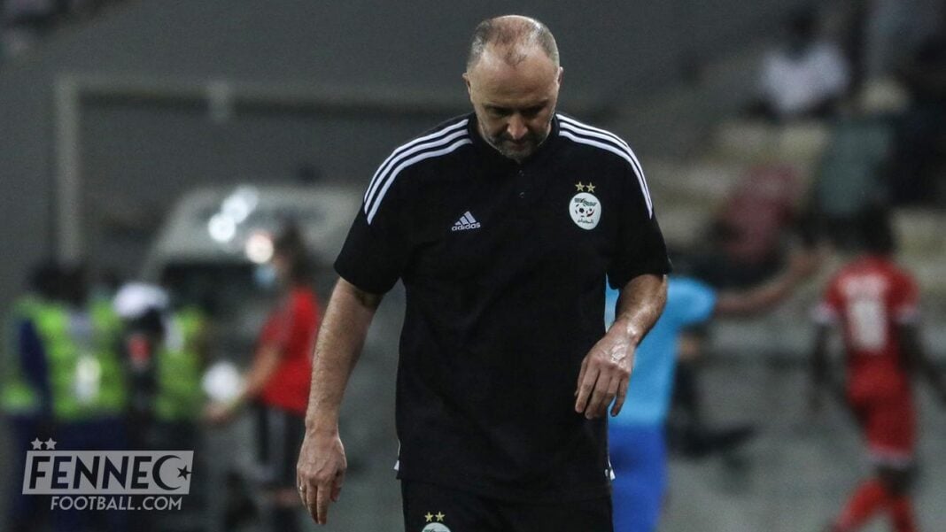 Djamel Belmadi en déplacement Djamel Belmadi lors d'un déplacement en France.