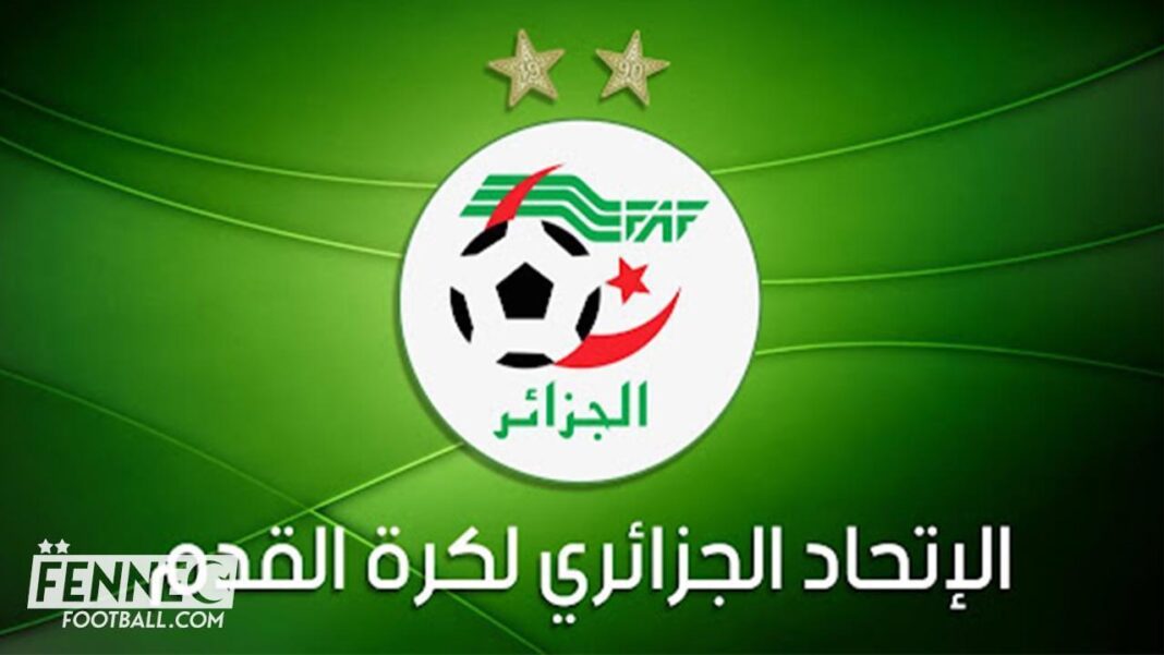 Algérie-FAF : Ça bouillonne au sein du Bureau Fédéral Logo de la Fédération Algérienne de Football avec ballon et étoile.