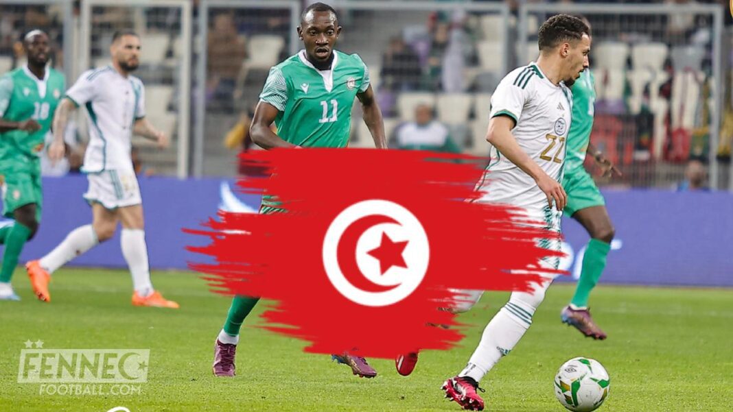 Niger vs Algérie : les Tunisiens font leur choix (vidéo) Joueurs tunisiens et algériens en action lors du match.