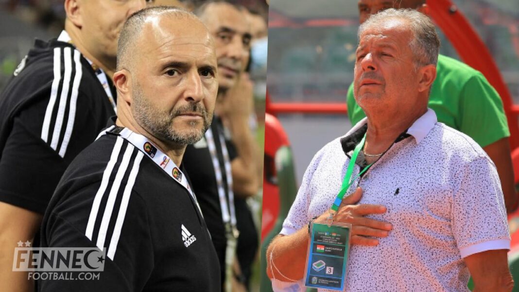 CAN 2024/Niger-Algérie : terrible nouvelle pour les Fennecs Deux entraîneurs de football lors d'un match important.