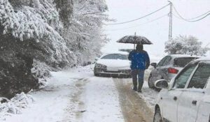 Urgent ! Ces routes coupées en Algérie : la neige complique la circulation 2 Urgent! Ces routes coupées en Algérie : la neige complique la circulation