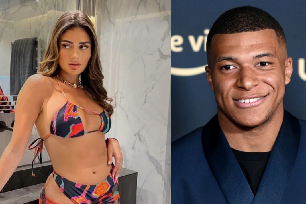 Jeune femme et homme, célébrités, révélations sur Kylian Mbappé.