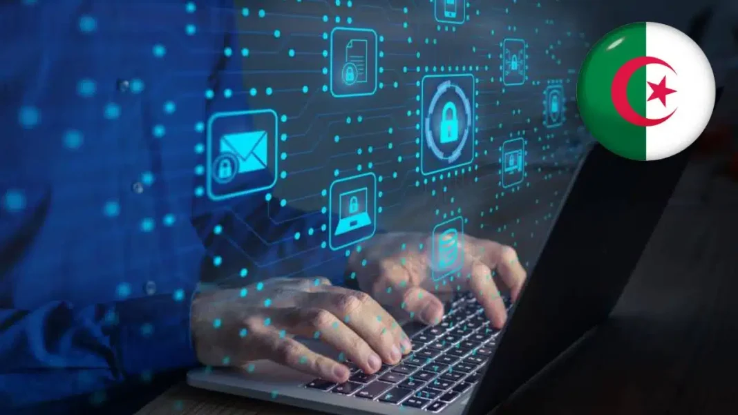 Classement du taux de couverture en internet : l’Algérie meilleur élève Illustration de la connectivité internet en Algérie avec icônes numériques.