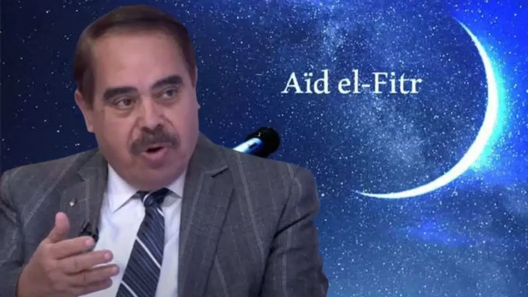 « La nuit de doute n’existe pas» la déclaration choc de Loth Bounatiro. Loth Bounatiro lors d'une émission sur l'Aid el-Fitr sous un ciel étoilé.