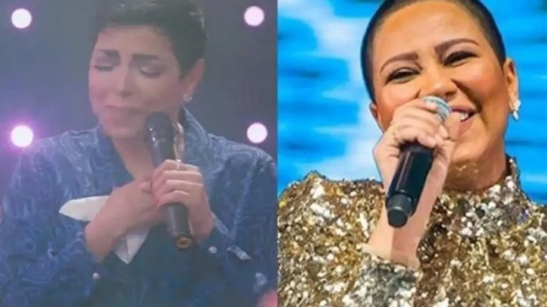 Une artiste saoudienne se moque de Sherine et met en colère ses fans Artiste saoudienne chantant lors d'une émission télévisée.