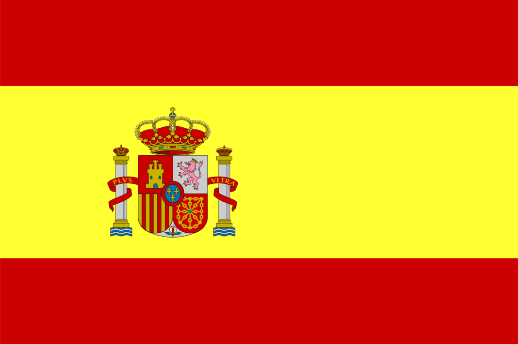 Espagne : Voici les métiers les plus recherchés… Drapeau de l'Espagne avec ses couleurs rouge et jaune et son emblème central.