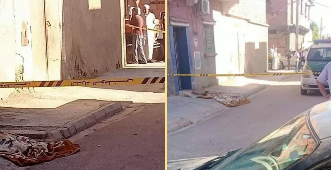 Une enseignante de Sidi Bel abbès poignardée à mort par son mari… Scène de crime avec cordon de police à Sidi Bel Abbès.