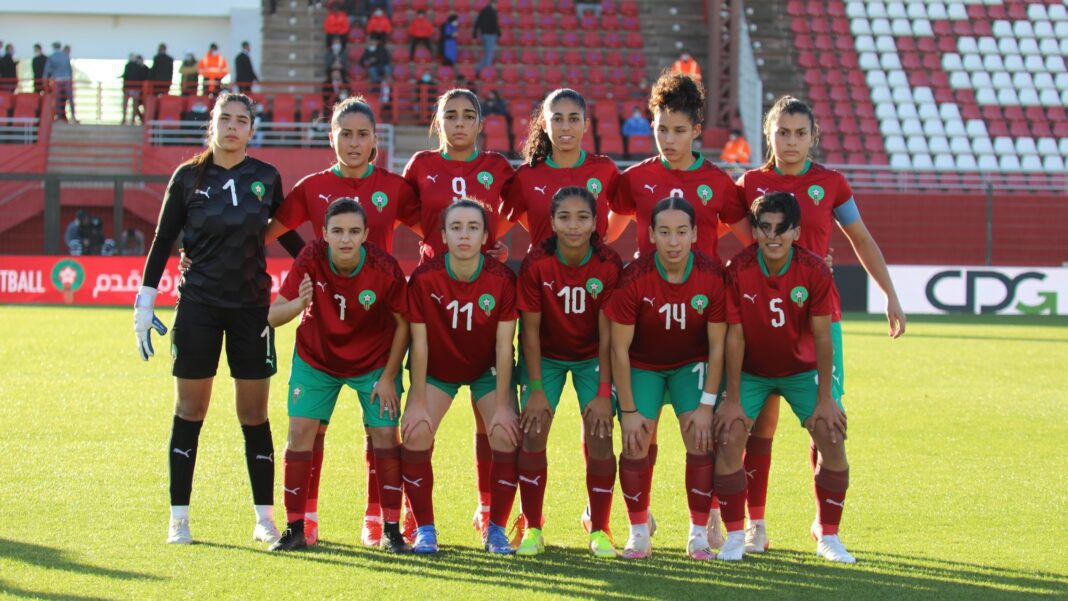Foot féminin (U20) : les Sénégalaises corrigent les Marocaines Les joueuses sénégalaises de football féminin U20 en équipe nationale.