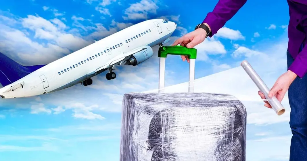 Comment éviter de perdre ses bagages ? voici les astuces d’une hôtesse de l’air Hôtesse de l'air vérifiant un bagage en vol.