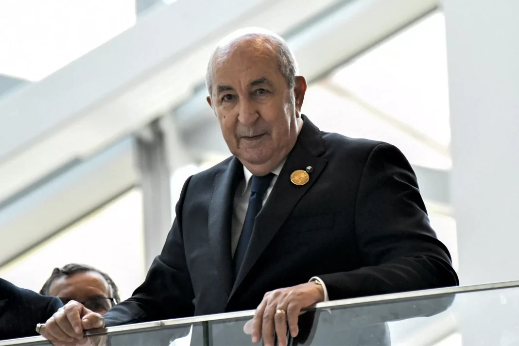 Tebboune, à Lisbonne (Portugal) : découvrez les grands sujets au menu de cette visite d’Etat Le président Tebboune lors d'une visite officielle à Lisbonne, Portugal.