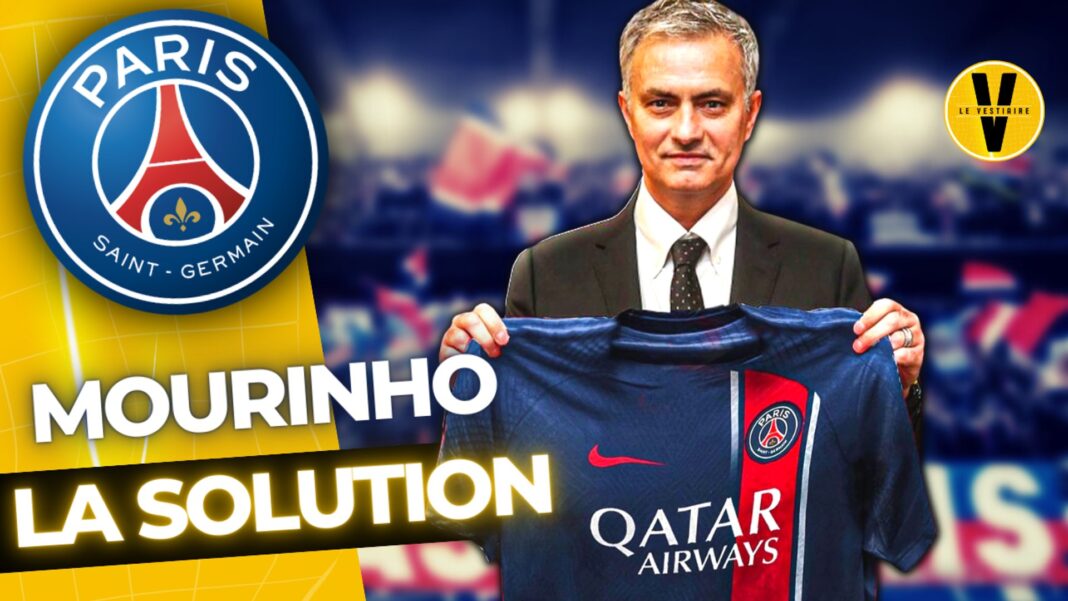 Mourinho au PSG, c’est bouclé José Mourinho avec un maillot du PSG, nouvelle étape dans sa carrière.