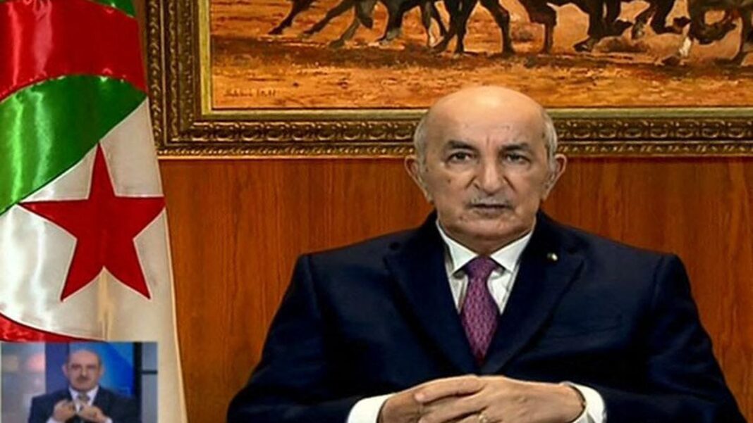 Forum national sur la sécurité cybernétique : Abdelmadjid Tebboune montre l’importance de la stratégie numérique. Abdelmadjid Tebboune lors du forum sur la cybersécurité en Algérie.