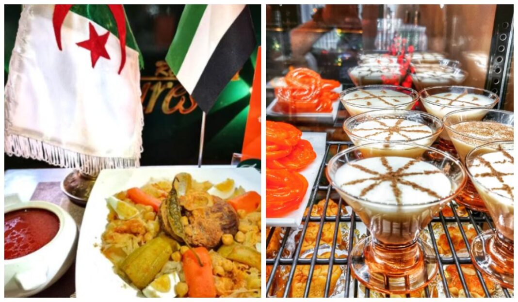 USA : Ce couple algérien porte haut l’étendard de la cuisine algérienne. Plats traditionnels algériens et desserts dans un restaurant américain.