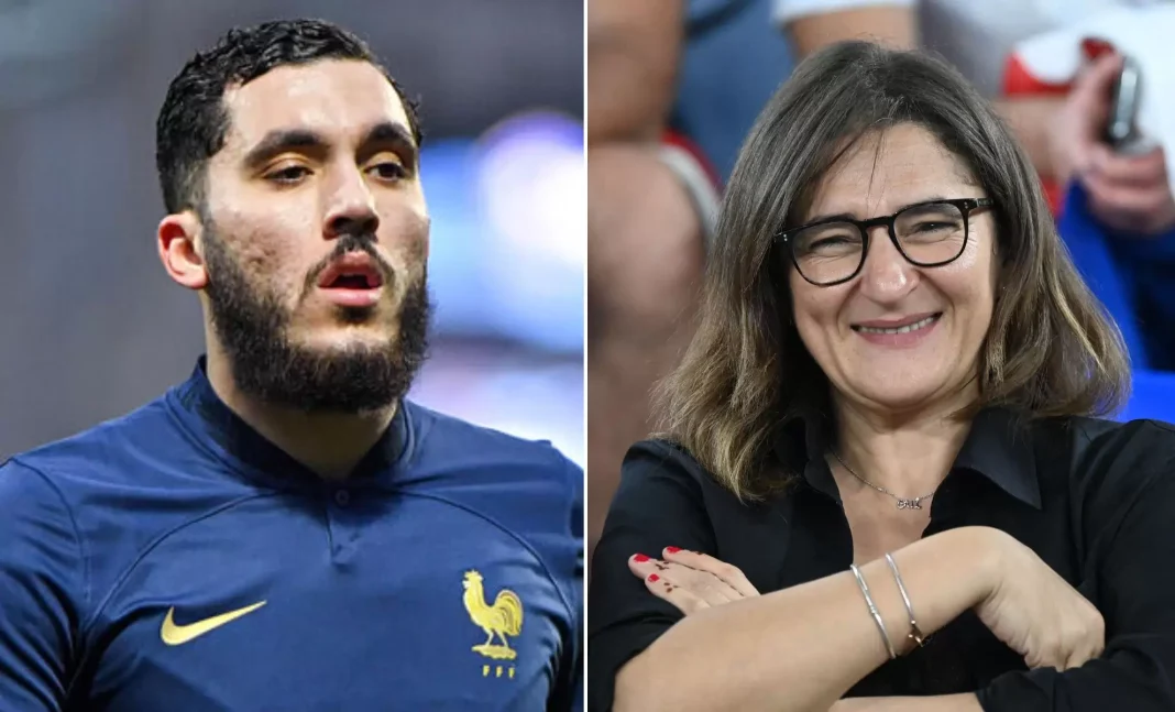 Fayza Lamari, mère de Kylian Mbappé et Rayan Cherki, lors d'un événement familial.