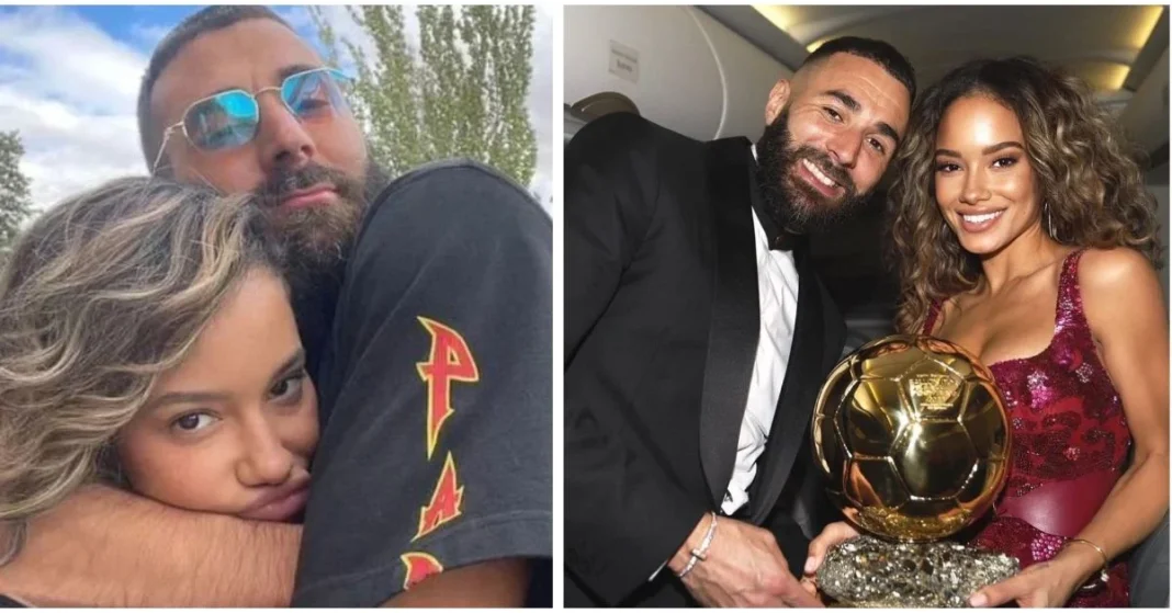 Karim Benzema : sa troisième femme Jordan Ozuna convertie à l’Islam Karim Benzema avec Jordan Ozuna lors d'un événement public.