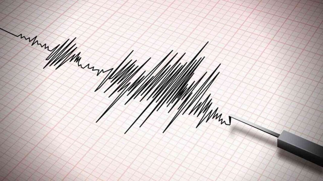Alerte ! Tipaza : un tremblement de terre de magnitude est survenu Séisme enregistré à Tipaza, Algérie, avec un sismogramme.
