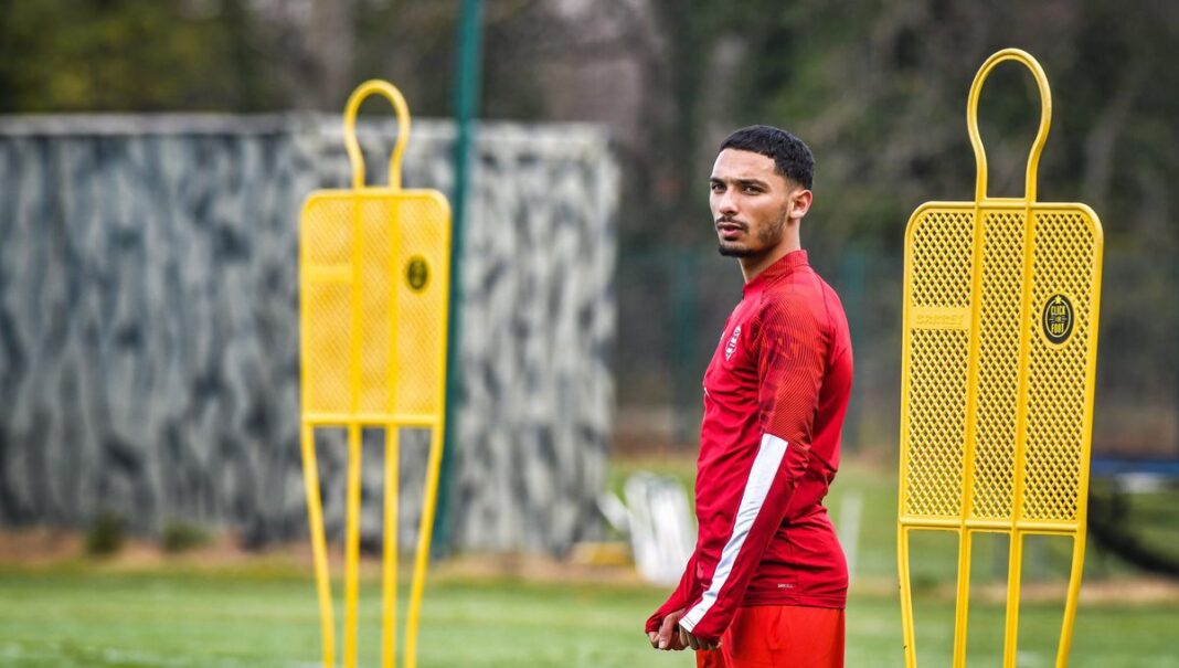 Yassine Benrahou a choisi le Maroc au détriment de l’Algérie. Yassine Benrahou lors d'une séance d'entraînement au Maroc.
