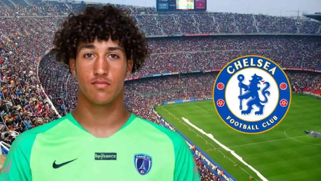 Sami Tlemçani quitte Chelsea Sami Tlemçani, joueur de football, lors d'un match à Stamford Bridge.