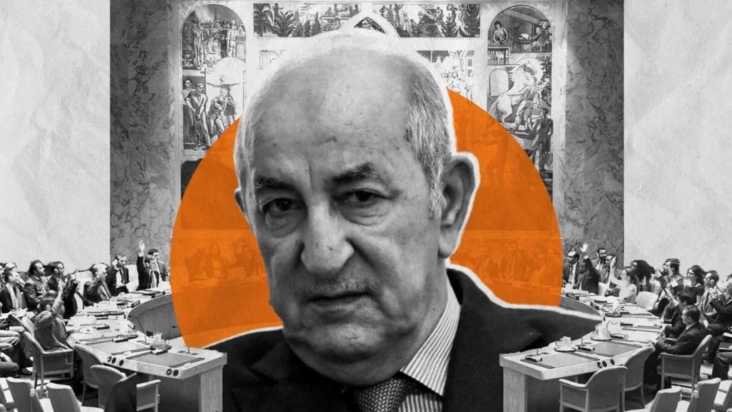Échecs diplomatiques et humiliations : L’Algérie sous le régime de Tebboune Président Tebboune lors d'une réunion diplomatique en Algérie.