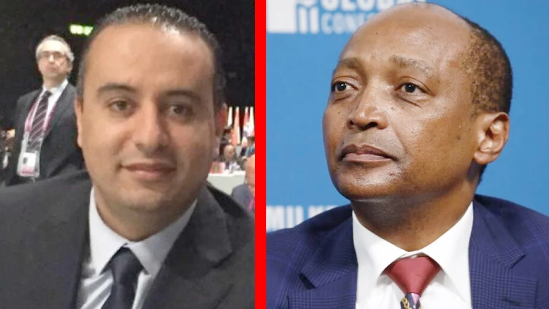 Patrice Motsepe félicite chaleureusement Walid Sadi, nouveau président de la FAF Algérie Walid Sadi, nouveau président de la FAF, félicité par Patrice Motsepe.