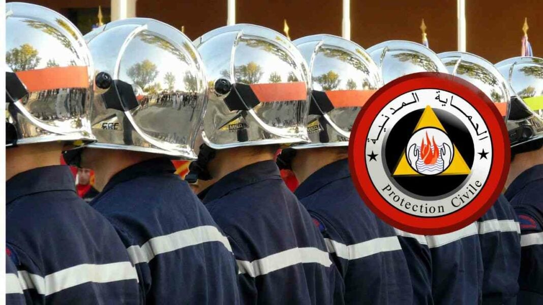 Sapeurs-pompiers en formation pour le recrutement 2023 en Algérie.