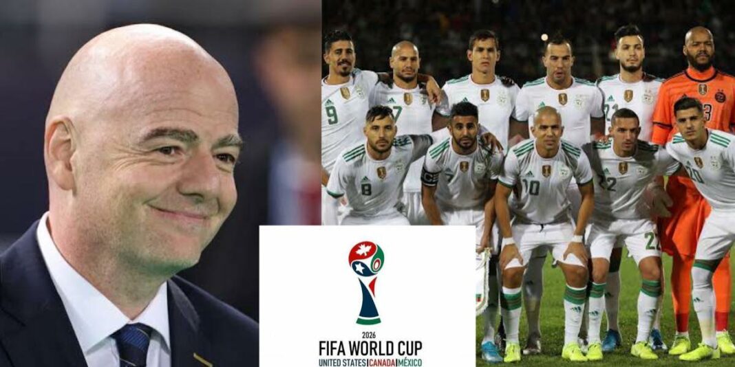 Les Chances de Qualification de l’Algérie pour la Coupe du Monde 2026 : Prédictions des Bookmakers L'équipe d'Algérie de football lors d'un match international.