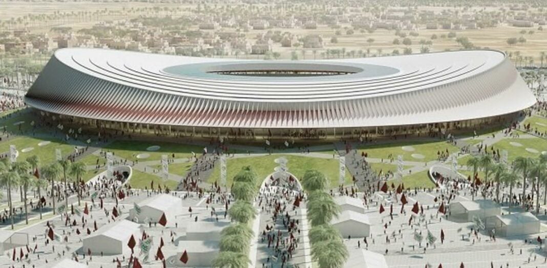 Coupe du monde 2030 : découvrez l’incroyable stade prévu par le Maroc Stade moderne et innovant prévu pour la Coupe du Monde 2030 au Maroc.