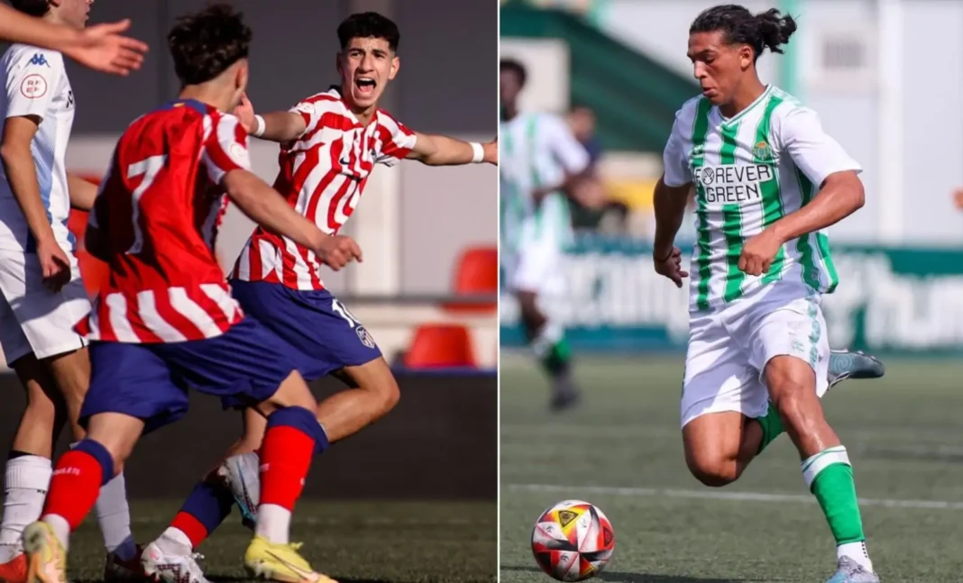 Équipe d’Algérie U20 : deux binationaux posent un lapin à l’Algérie. La FAF s’en mêle et affirme Jeunes joueurs de football en action lors d'un match en Algérie.