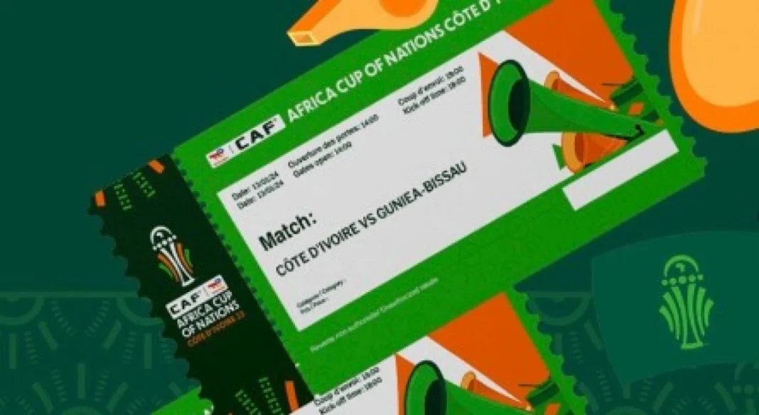 CAN 2023 : le quart des billets vendus en ligne en seulement deux jours Billet officiel pour la Coupe d'Afrique des Nations 2023.
