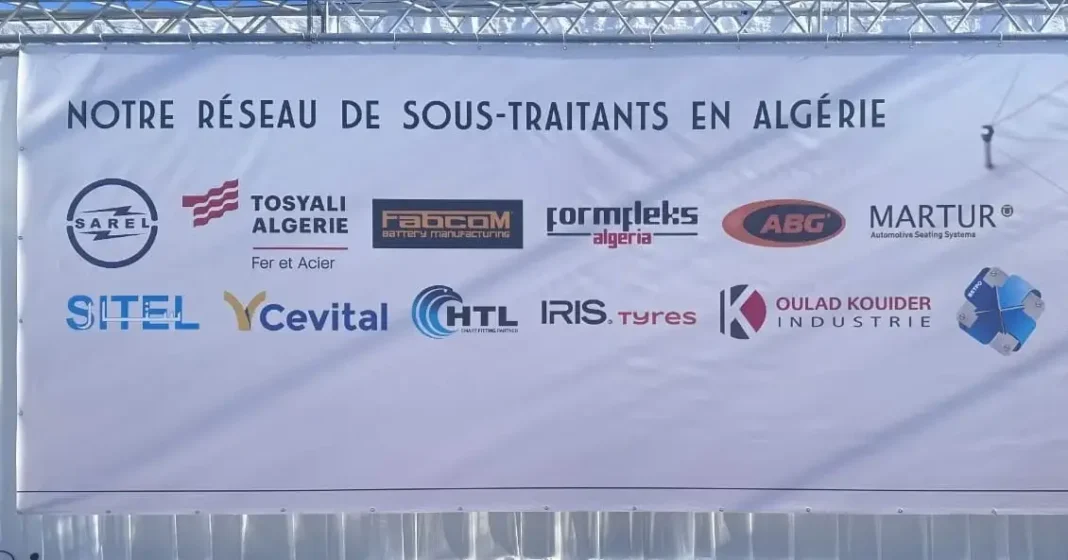 Usine Fiat d’Oran : La liste des sous-traitants dévoilée Liste des sous-traitants pour l'usine Fiat d'Oran en Algérie.