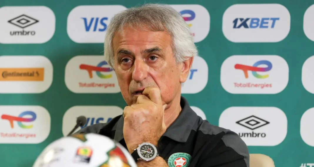 Vahid Halilhodžić envoie le Maroc aux cinq cents diables ! Vahid Halilhodžić en conférence de presse avant la CAN 2023.