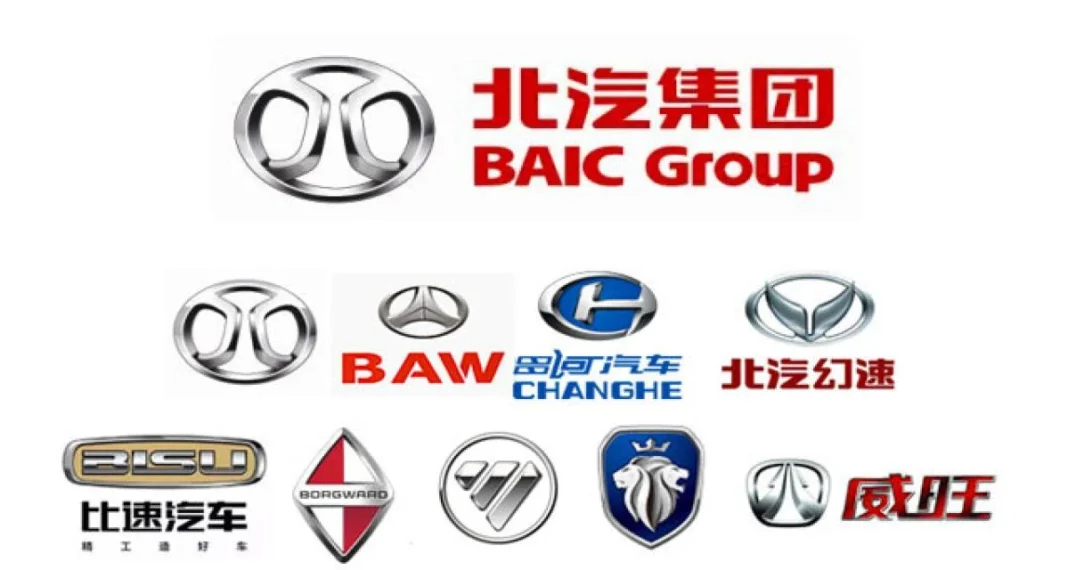 Automobile en Algérie : un nouveau constructeur débarque Logo du groupe BAIC et marques automobiles associées.