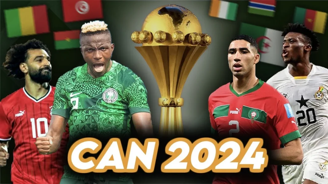 CAN 2024 :Une prime inédite et historique pour le champion d’Afrique Joueurs de football africains célébrant la victoire de la CAN 2024.