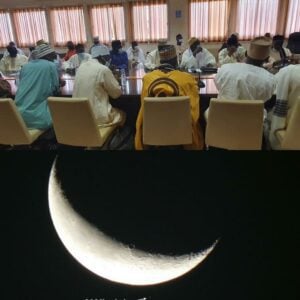 Croissant lunaire Annonce officielle de la CONACOC pour le debut du Ramadan 2024