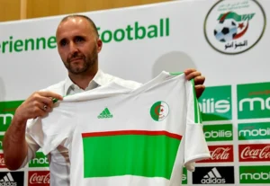 Djamel Belmadi en equipe dAlgerie