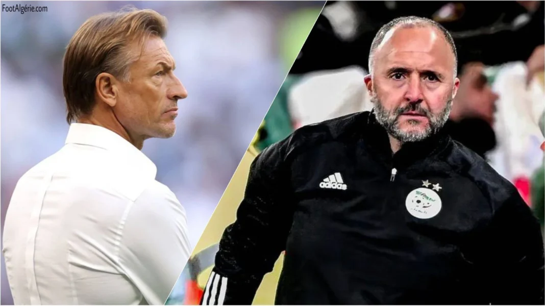 Hervé Renard, entraîneur de l'Algérie, en situation critique.